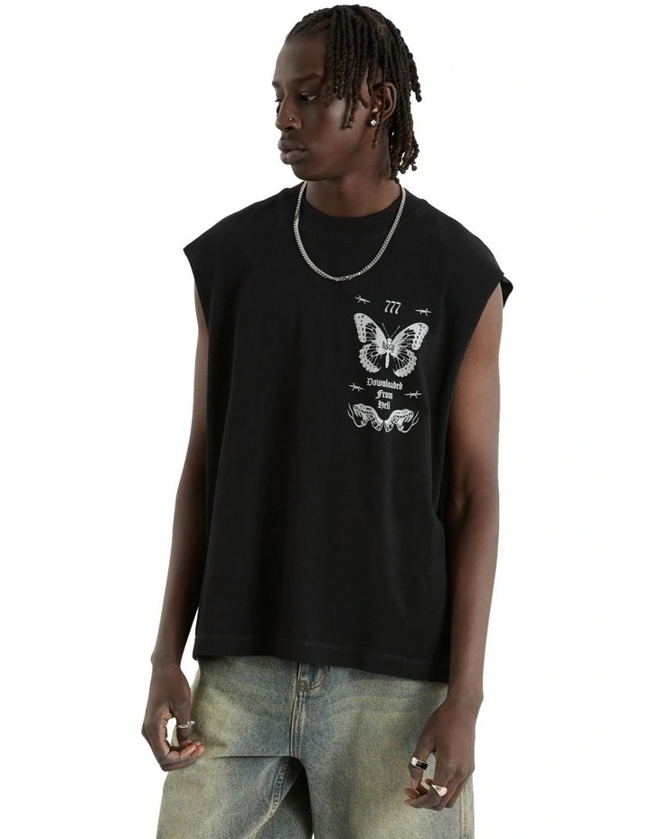 Download Mechanic Muscle T-shirt in Black image 4