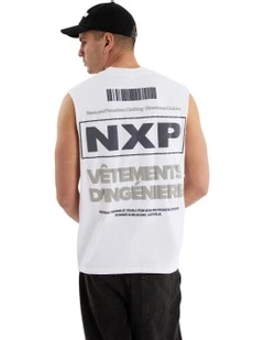 Vetements Street Muscle in White