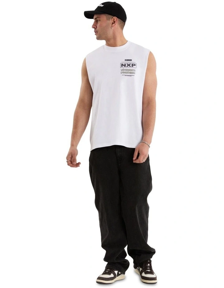 Vetements Street Muscle in White image 2