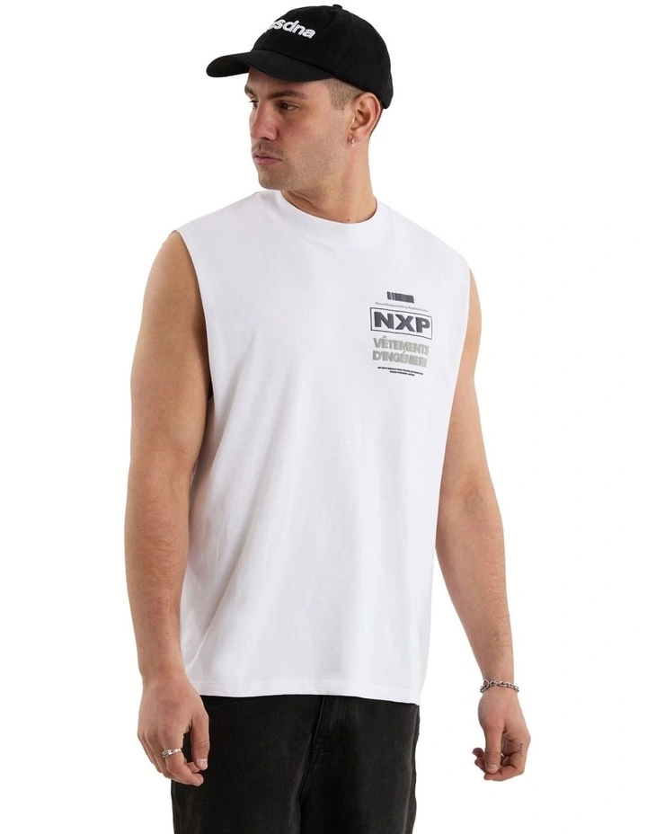 Vetements Street Muscle in White image 5