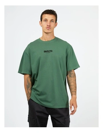 Squared Tee in Green