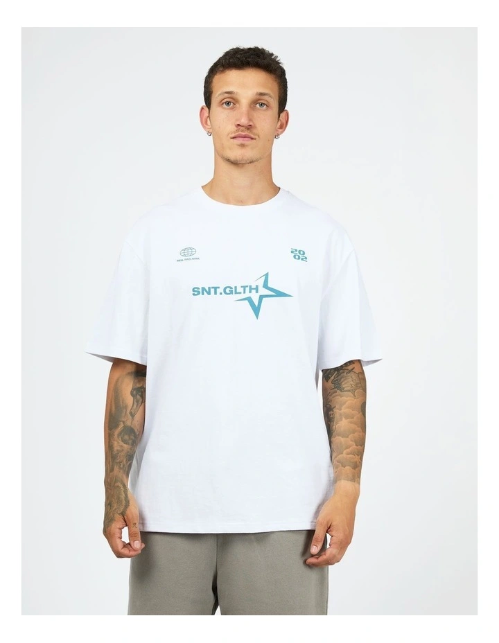 Supernova Tee in White image 1