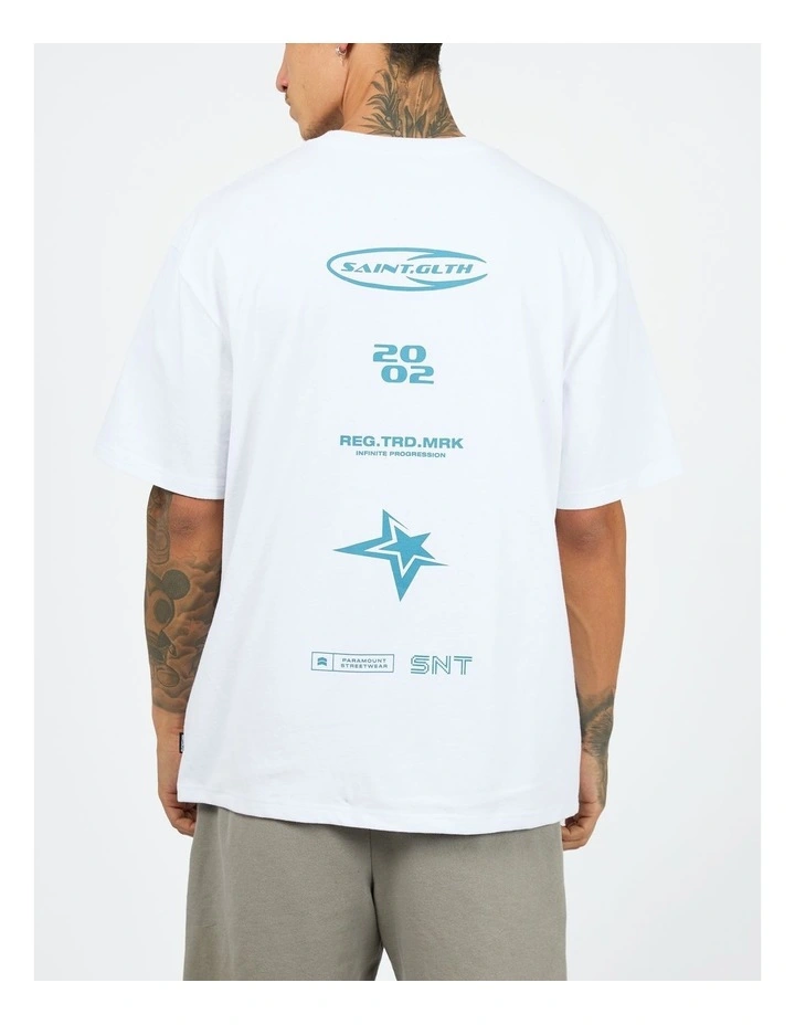 Supernova Tee in White image 2