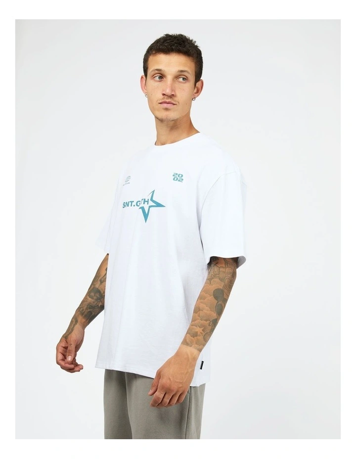 Supernova Tee in White image 3