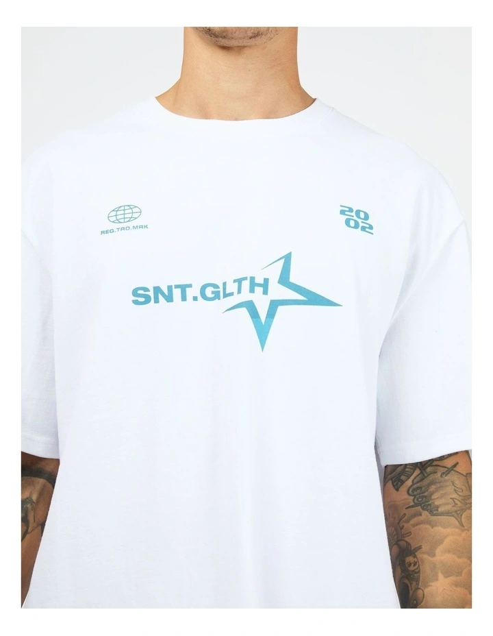 Supernova Tee in White image 4