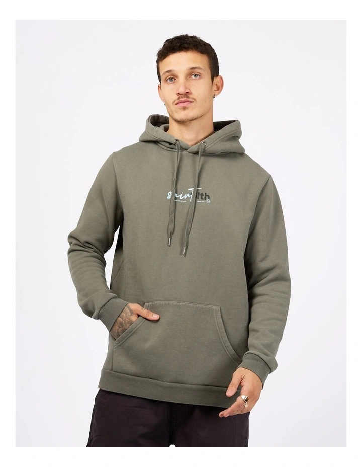 Sign Off Hoody in Green image 1