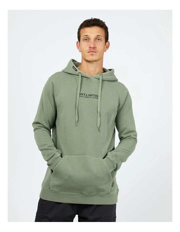 Trilogy Hoodie in Green image 1