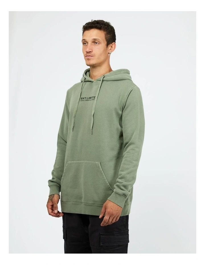 Trilogy Hoodie in Green image 3