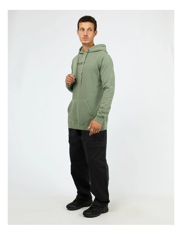 Trilogy Hoodie in Green image 6