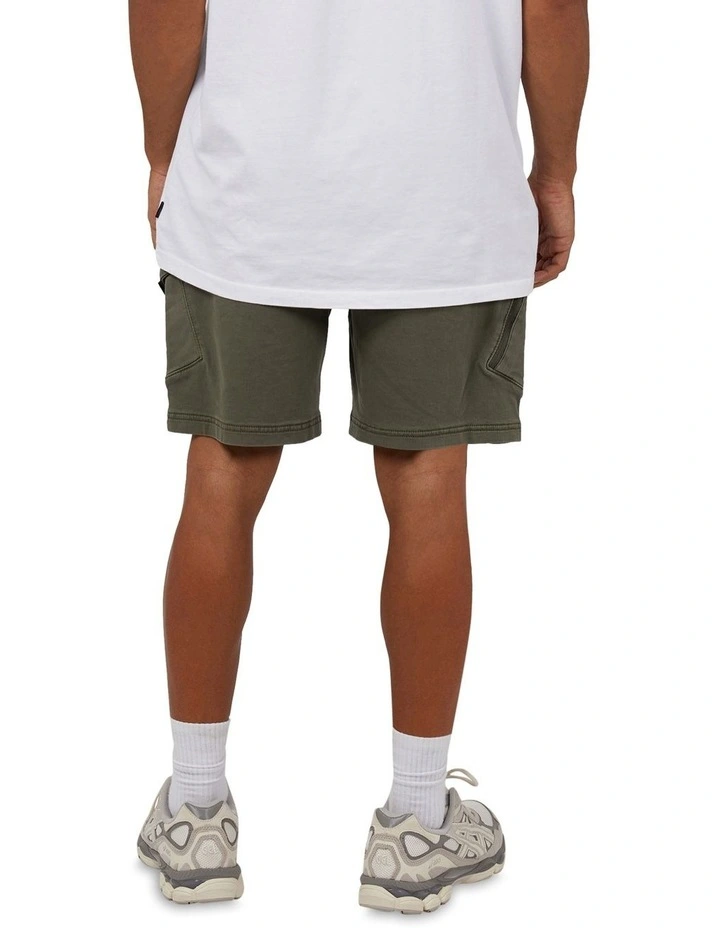 Gully Cargo Short in Khaki image 3