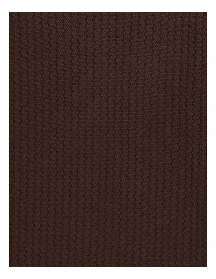 Ace Knitted Crew Neck Sweater in Brown image 7