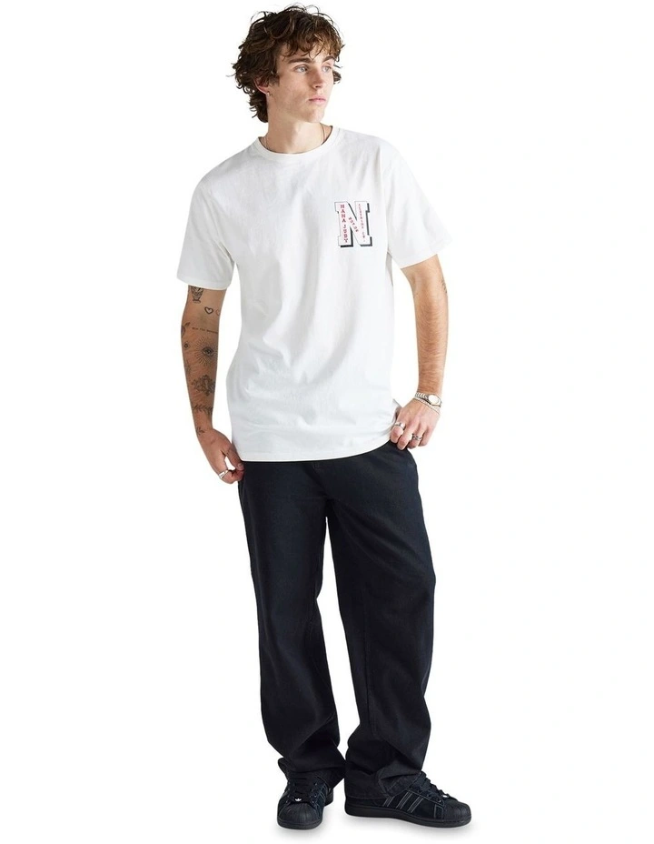 Bellaire 235Gsm Tee in Off White image 6