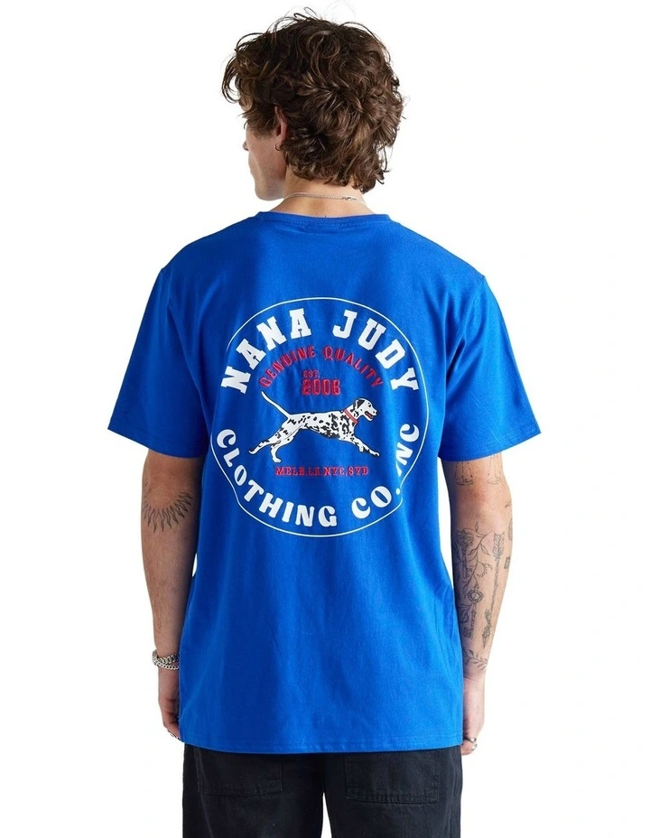 Bellaire 235Gsm Tee in Cobalt image 2