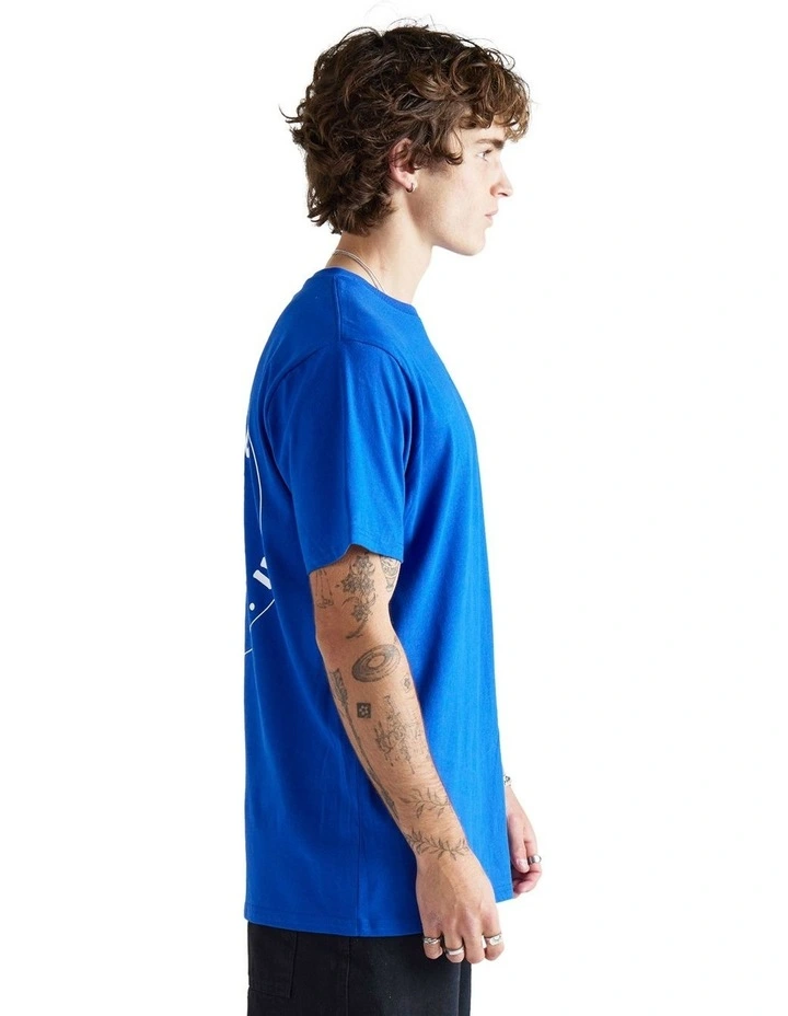 Bellaire 235Gsm Tee in Cobalt image 3