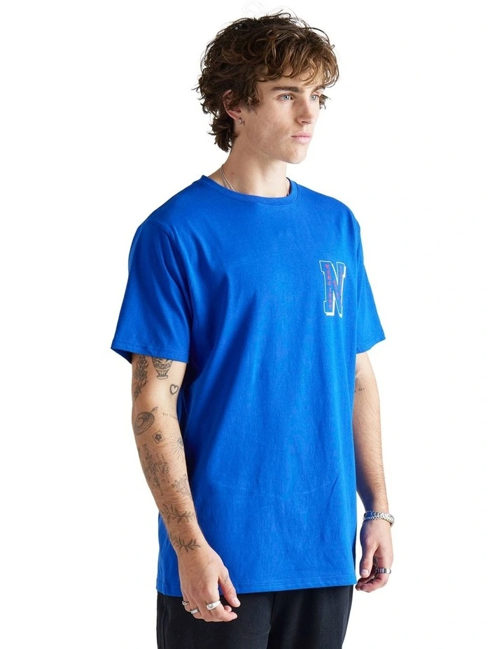 Bellaire 235Gsm Tee in Cobalt image 4