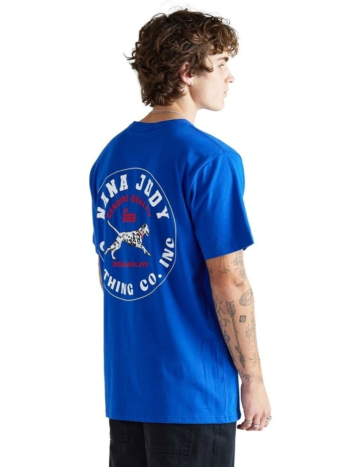 Bellaire 235Gsm Tee in Cobalt image 5