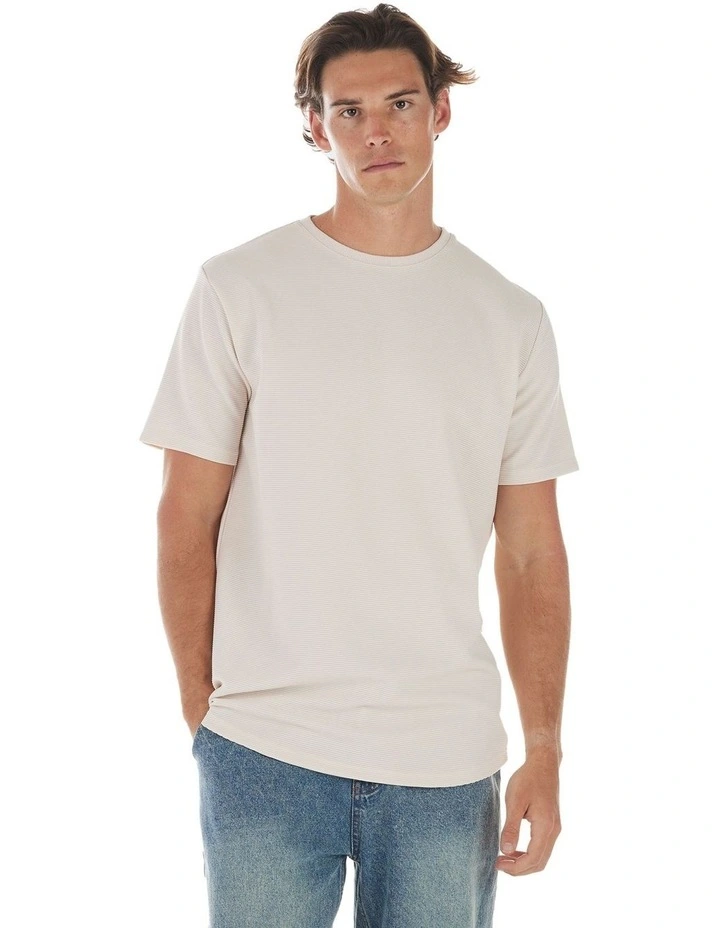 Roxford T-shirt in Bone image 1