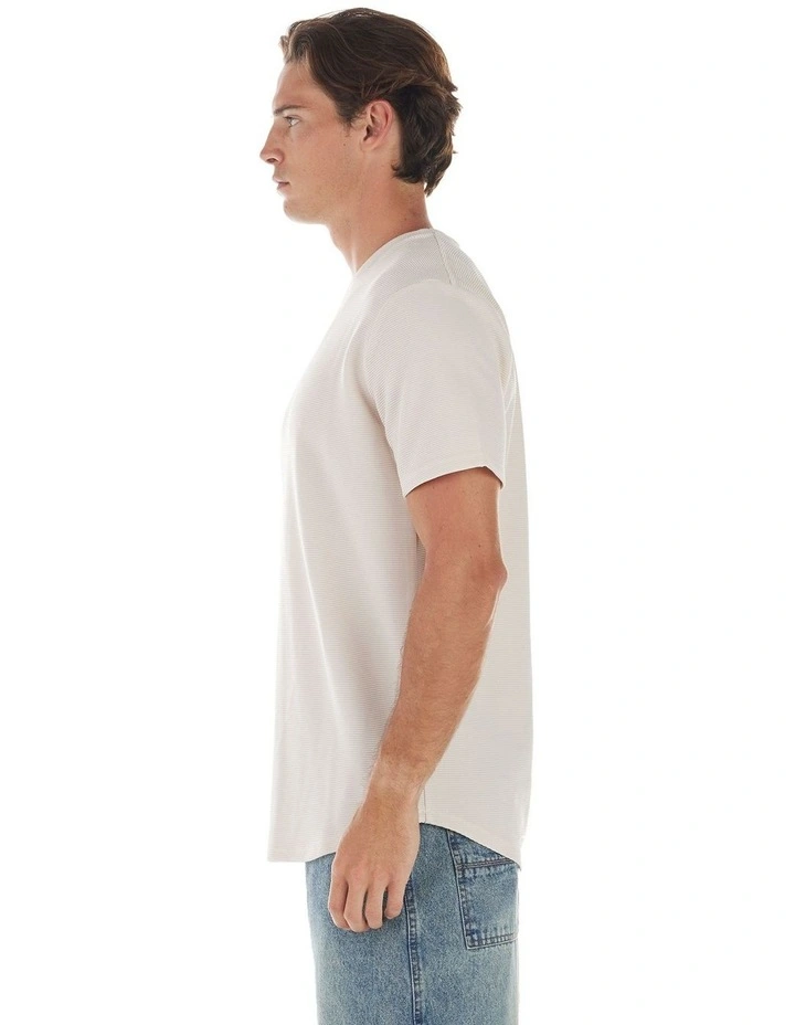 Roxford T-shirt in Bone image 3