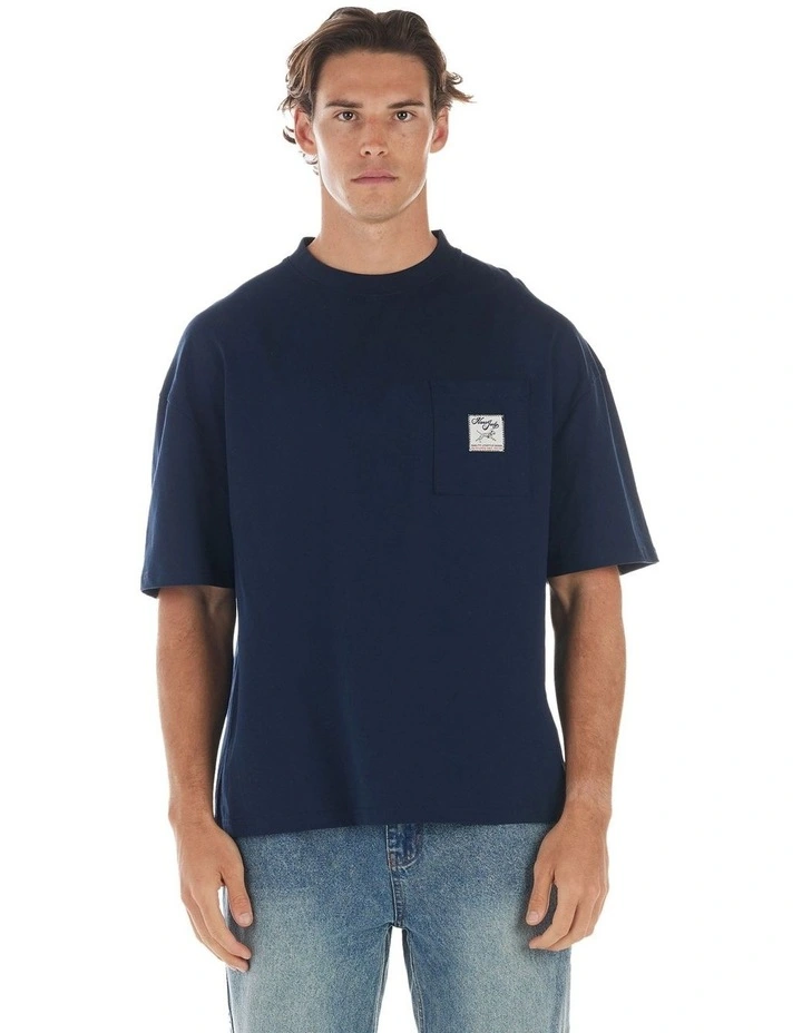 Harvey T-shirt in Navy image 1