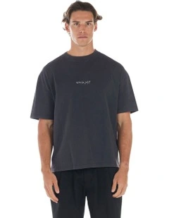Venice T-shirt in Enzyme Black