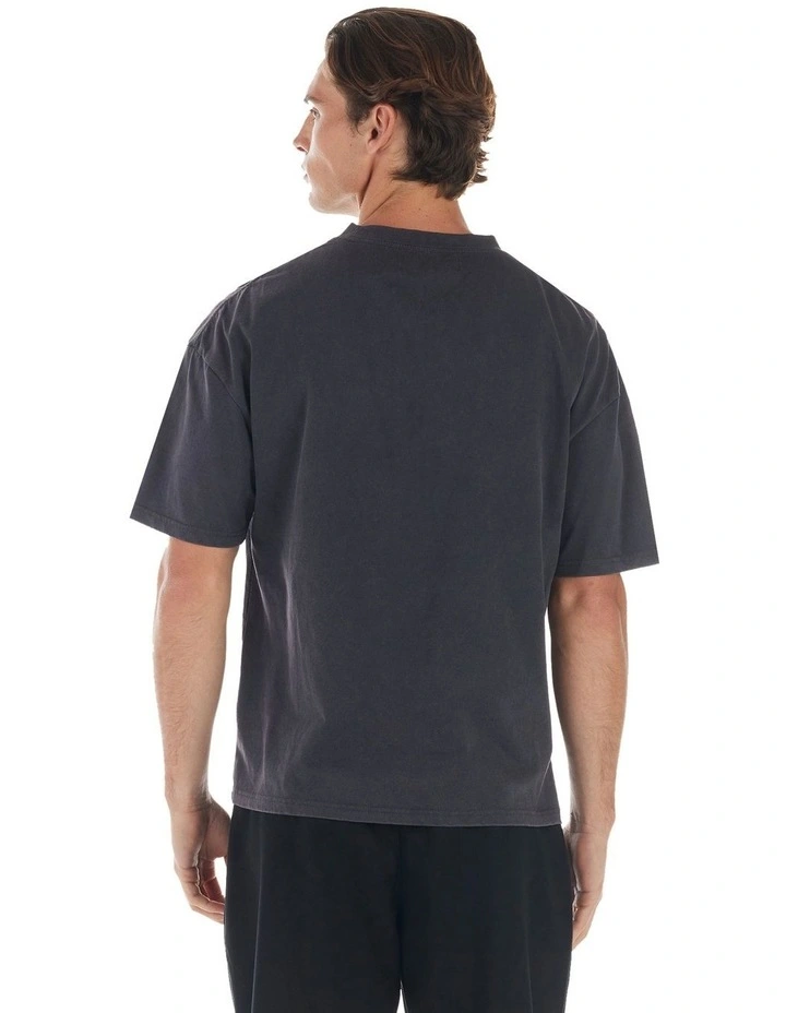 Venice T-shirt in Enzyme Black image 2