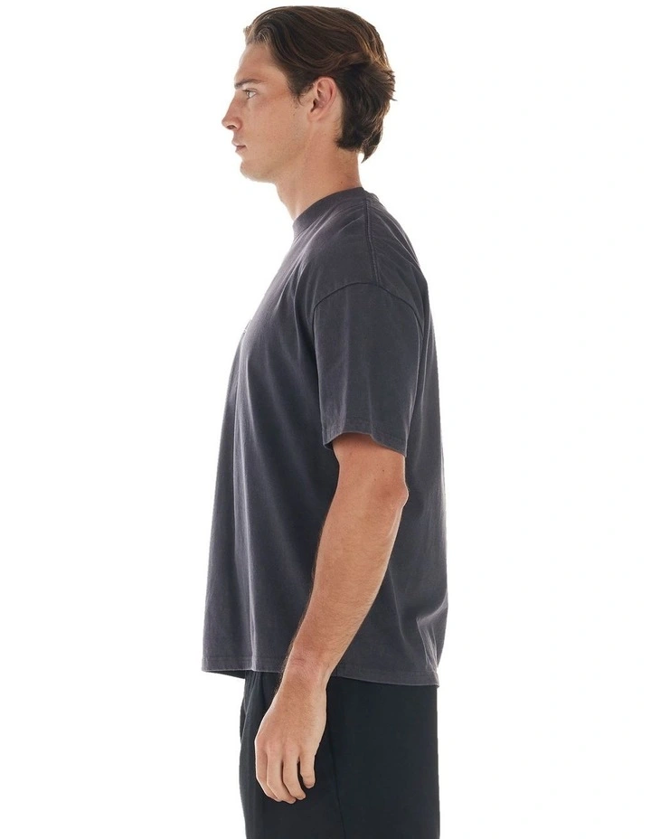 Venice T-shirt in Enzyme Black image 3