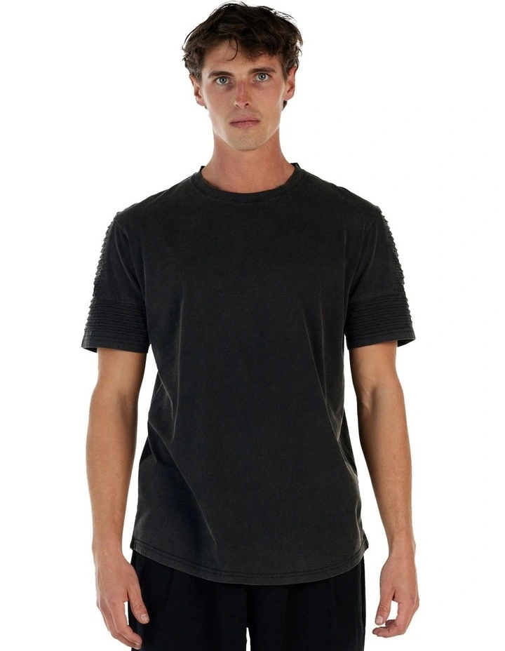 The Maverick Tee in Vintage Black image 1