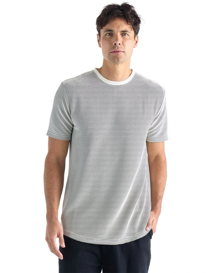Roxford Tee in Black/White image 1