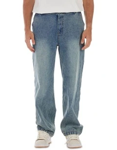 Vincent Denim Pant in Vintage Wash