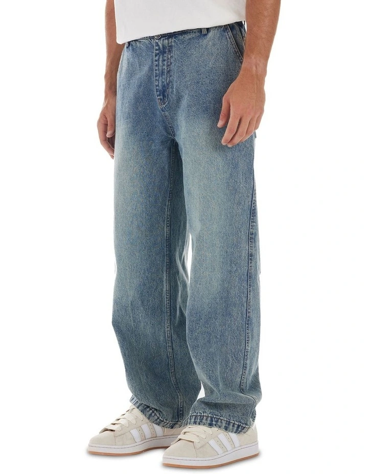 Vincent Denim Pant in Vintage Wash image 4