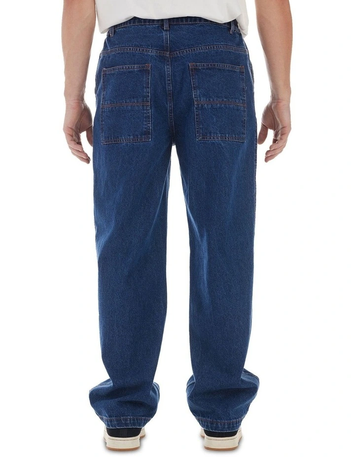 Vincent Denim Pant in Dark Indigo image 2