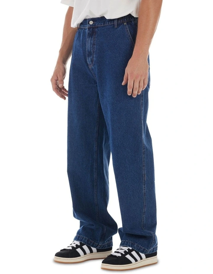 Vincent Denim Pant in Dark Indigo image 4