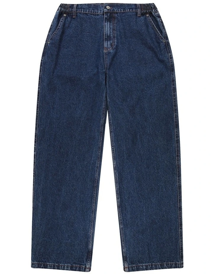 Vincent Denim Pant in Dark Indigo image 5