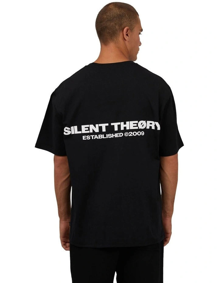 Essential Theory Tee in Black image 3