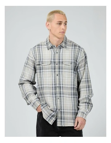 Check Waffle Shirt in Multi