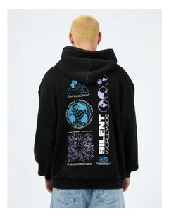 Worldwide Hoodie in Black