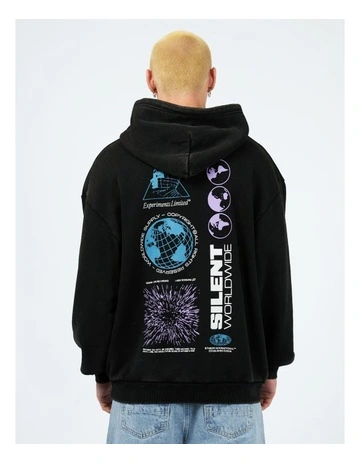 Worldwide Hoodie in Black
