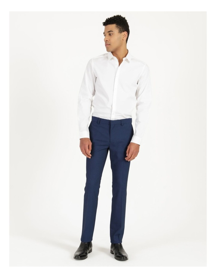 white shirt and navy blue pant formal