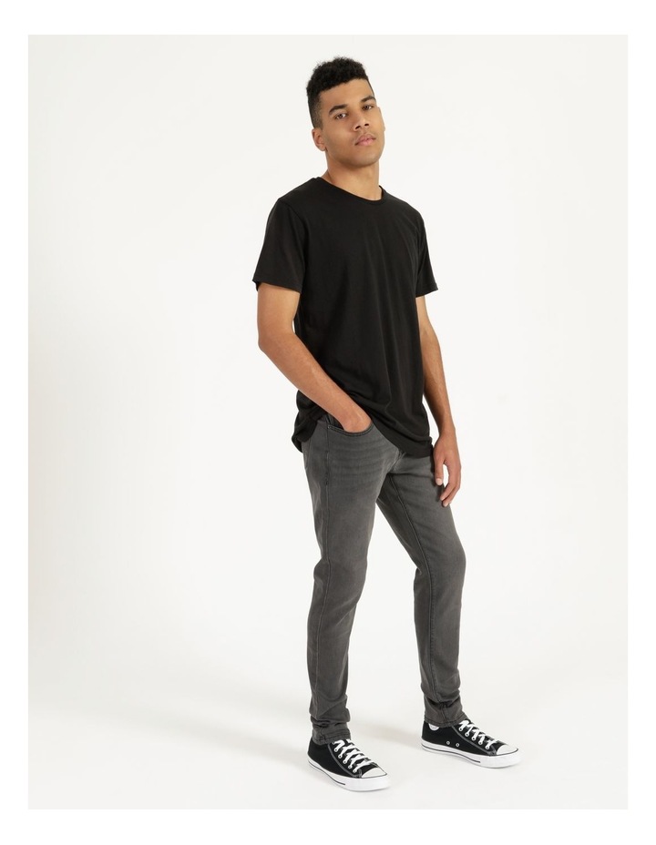 Kenji Ethan Slim Fit Jean Charcoal | MYER