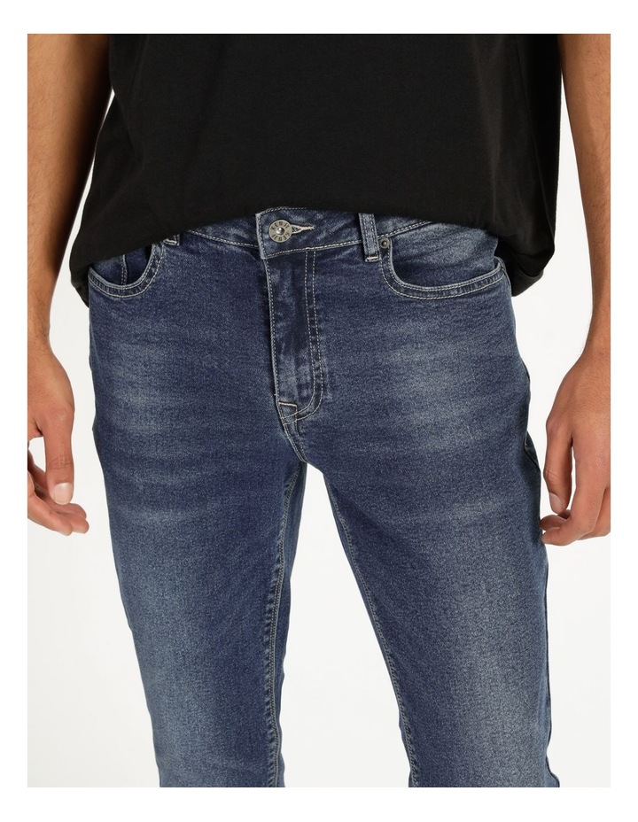 Kenji Zack Skinny Jean Mid Blue | MYER