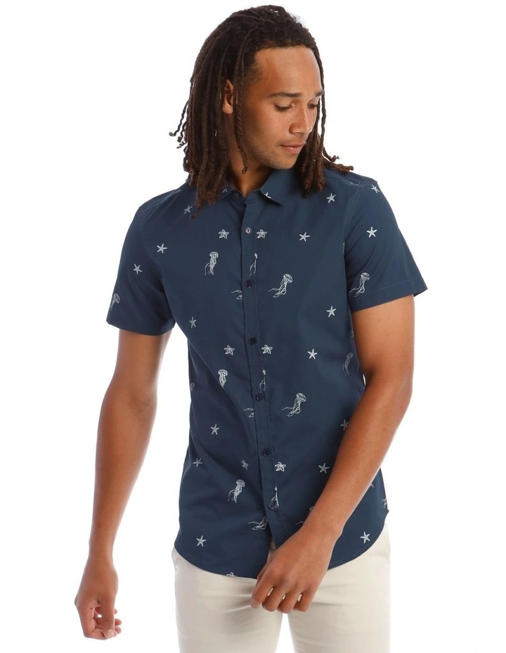 Longbeach Convo Print Short Sleeve Shirt image 1