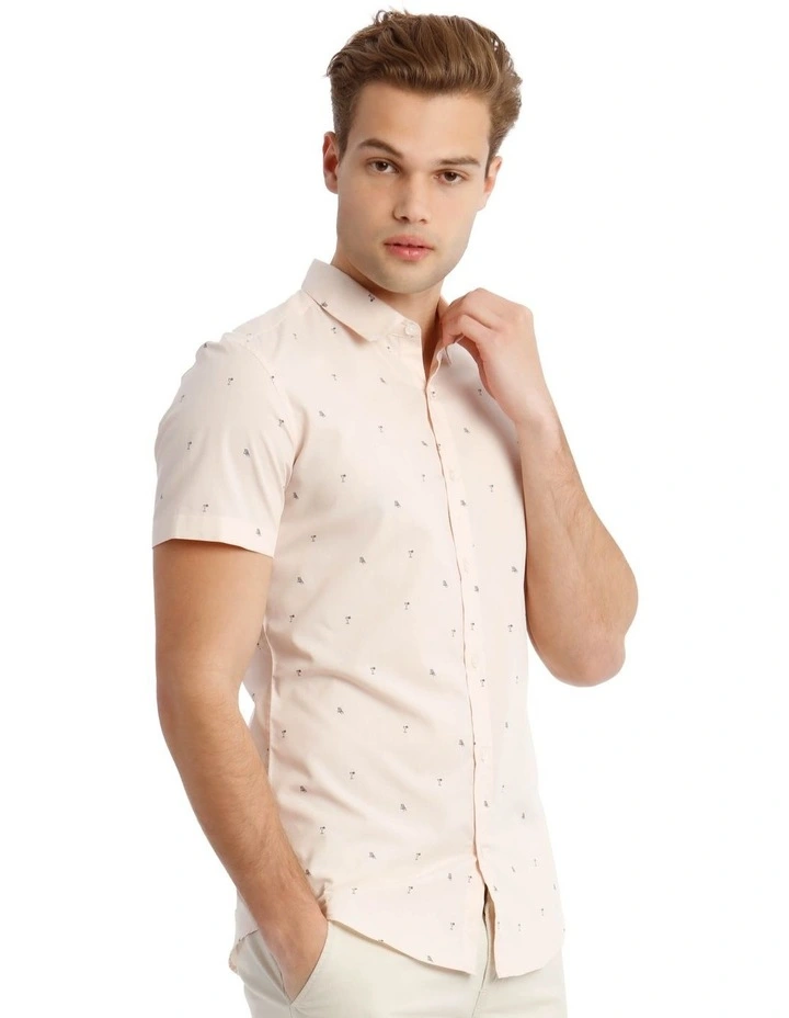 French Twist Convo Print Short Sleeve Shirt image 2