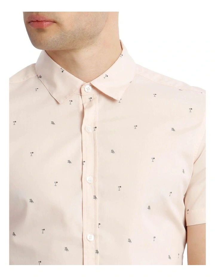 French Twist Convo Print Short Sleeve Shirt image 4