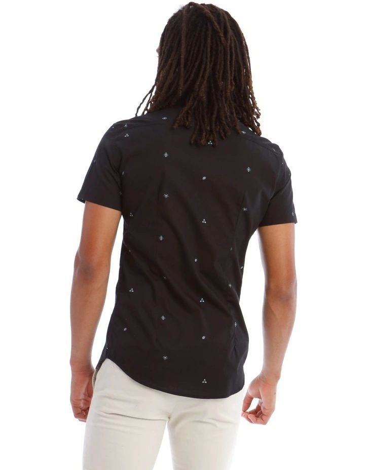 King Louie Micro Print Short Sleeve Shirt image 3