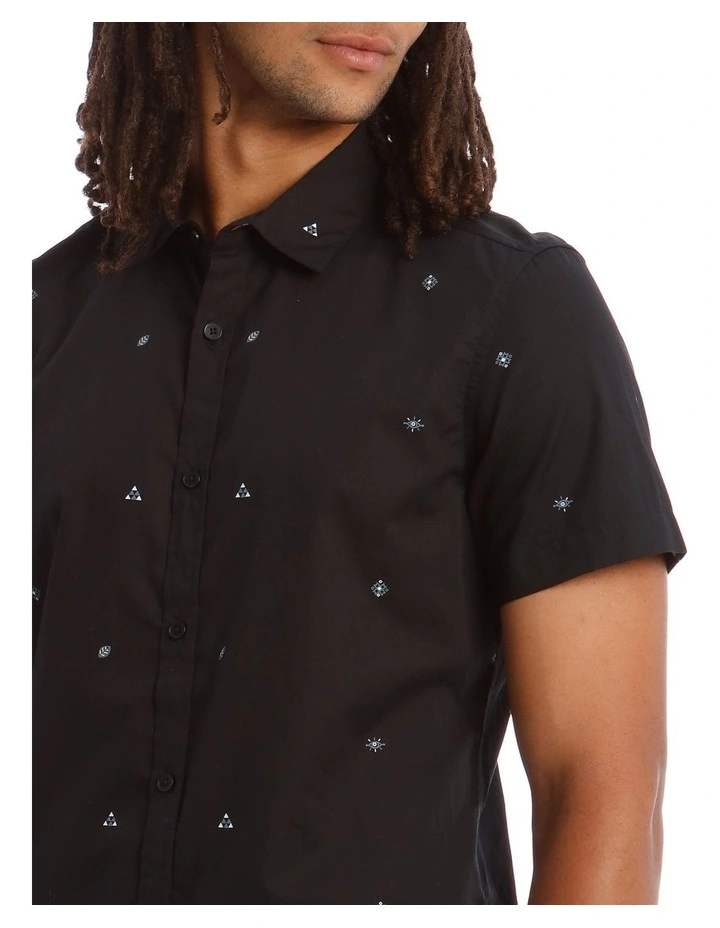 King Louie Micro Print Short Sleeve Shirt image 4
