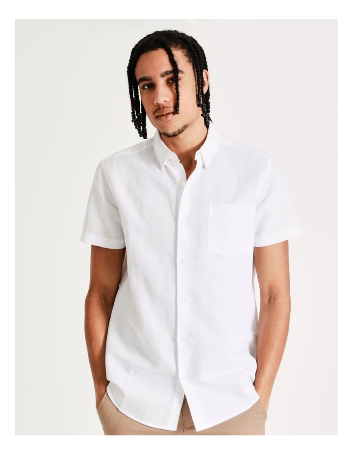 Lovejoy Linen Blend Short Sleeve Shirt