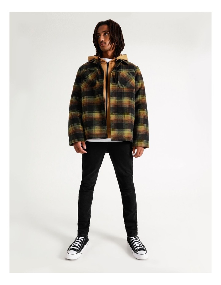 Kaimur Check Long Sleeve Quilted Overshirt