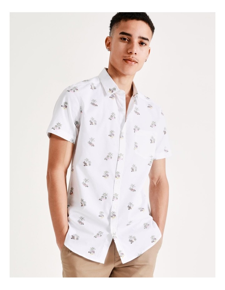 Caddyshack Convo Print Short Sleeve Shirt in