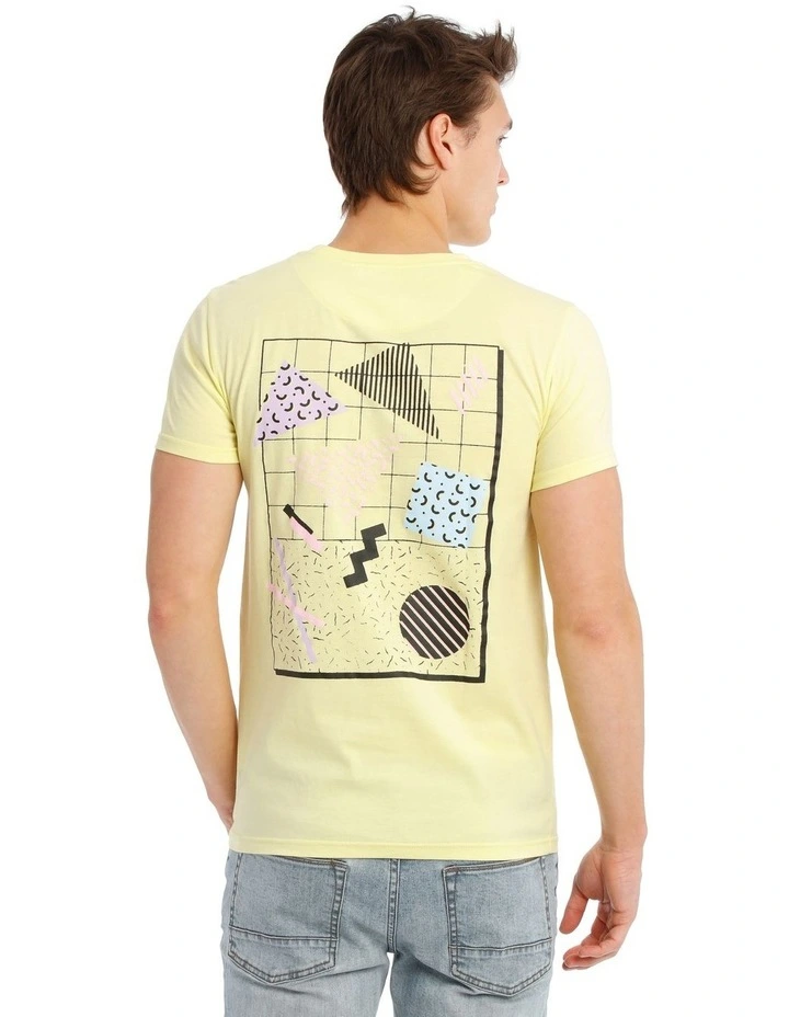 Golden Triangle Placement Print Tee image 3