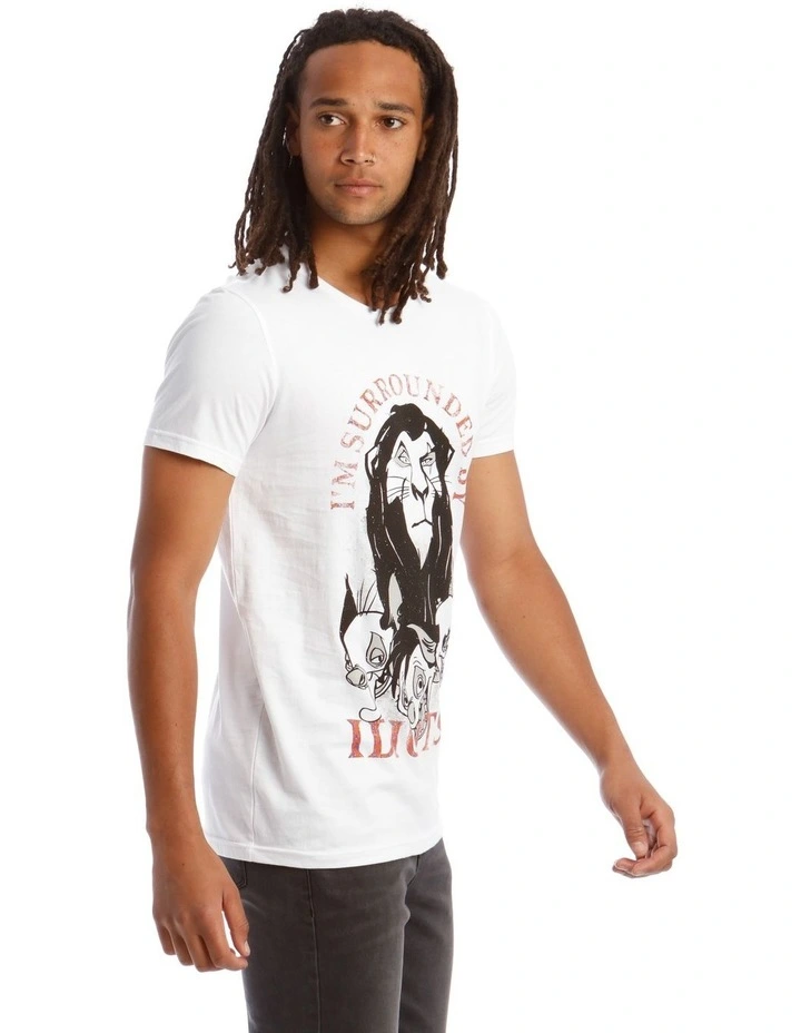 Sarcastic Scar Print Tee image 2